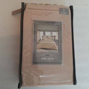 ANTHOLOGY Mina Velvet Tassel Euro sham camel (1 sham)